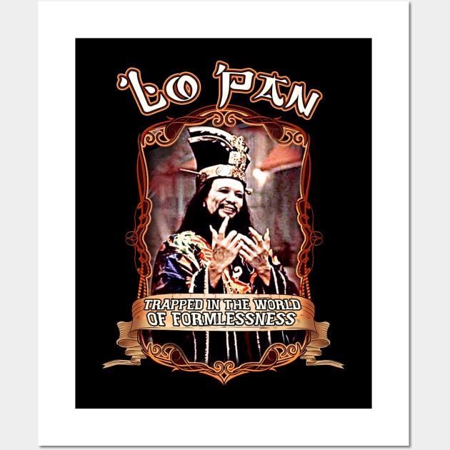 Lo Pan: Trapped In The World of Formlessness | Big Trouble in Little China Wall Art by Junnas Tampolly